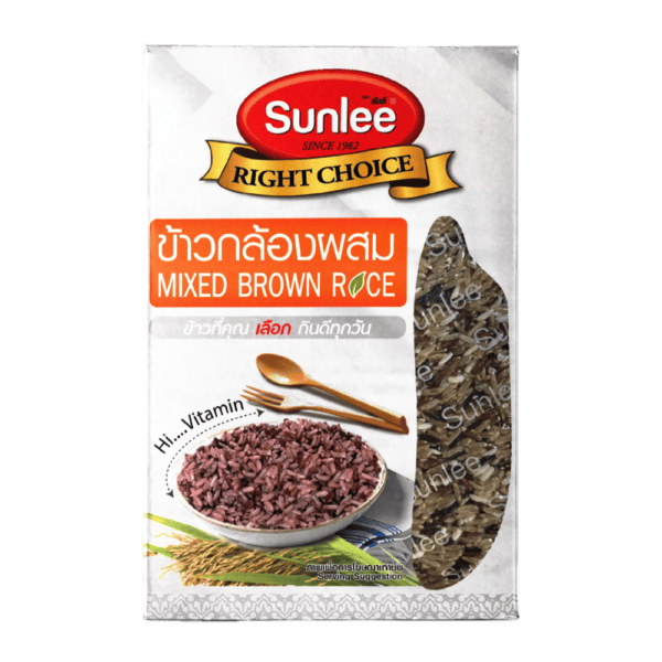 Sunlee - Mixed Brown Jasmine Rice 16x1Kg
