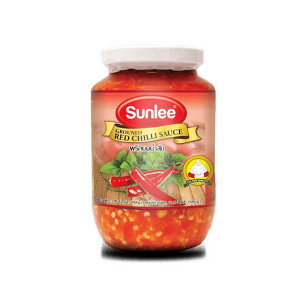 Sunlee - Grounded Red Chili Sauce - 24x454g
