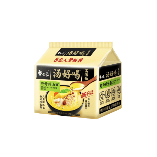 Baixiang - Noodle Chicken Soup - 6x5x103.5g