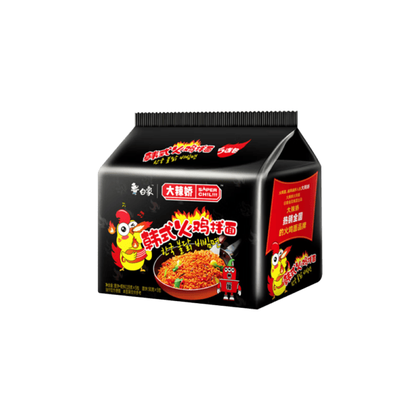 Baixiang - Noodle Korean Style Hot Chicken - 6x119g