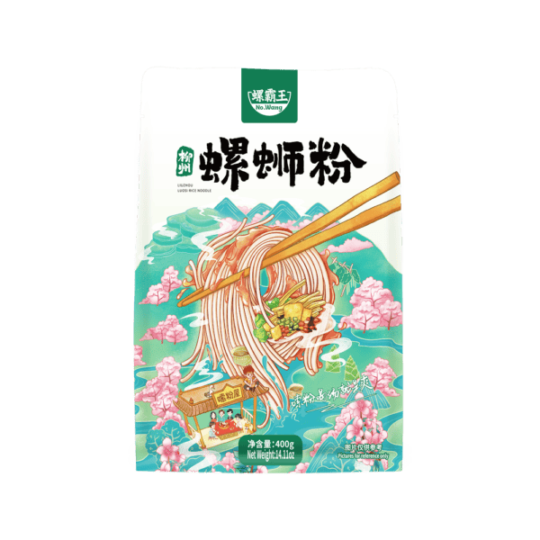 Luobawang - Instant Noodles Mushroom - 24x400g
