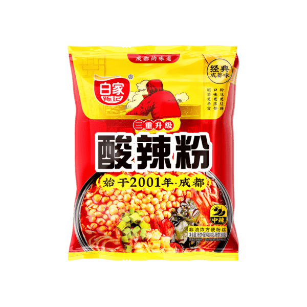 Baijia - Vermicelli Classic Hot & Sour - 20x108g