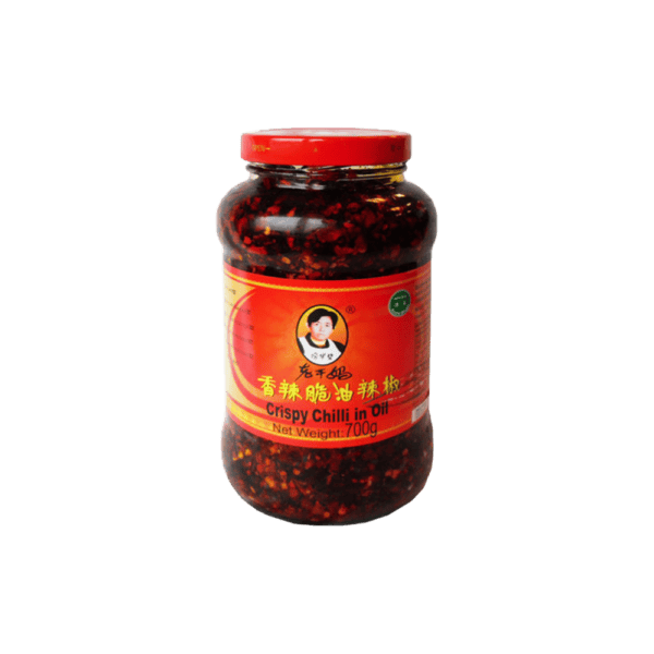 Lao Gan Ma Crispy Chilli in Oil Jar 12x700g Sunlee Europe