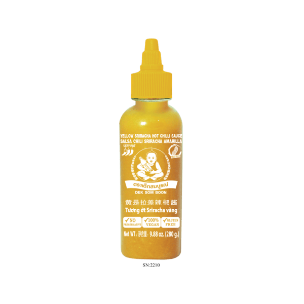 Healthy Boy - Yellow Sriracha Hot Chilli Sauce 12x280g