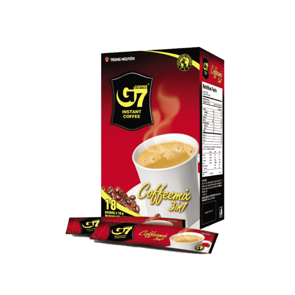 Trung Nguyen - Instant Coffee 3 in 1 G7 Box 24x18x16g