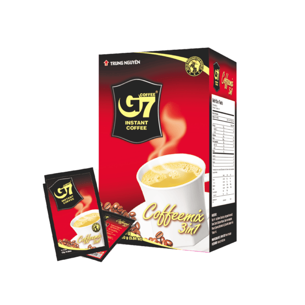 Trung Nguyen - Instant Coffee 3 in 1 G7 Box 48x10x16g