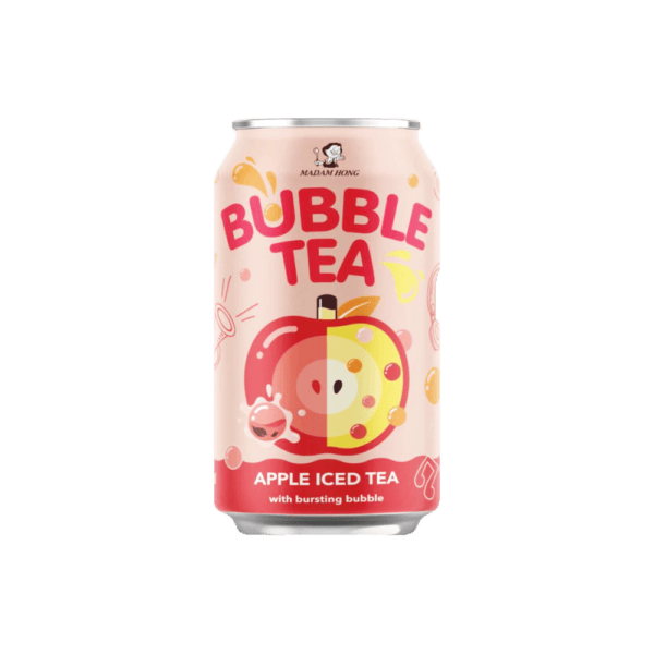 Madam Hong - Bubble Iced Tea Apple 24x320ml