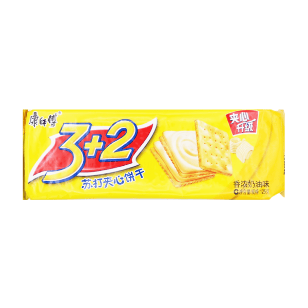 Mr.Kon's - 3+2 Sandwich Biscults Butter 24x125g