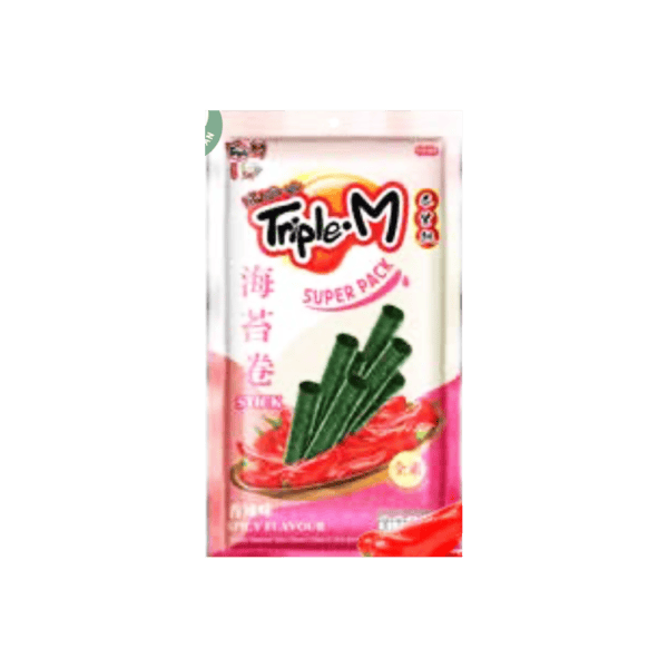 Triple-M - Fried Seaweed Sheet Spicy 24x35g