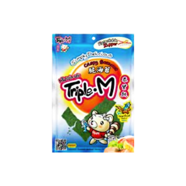 Triple-M - Fried Seaweed Sheet Seafood 24x35g