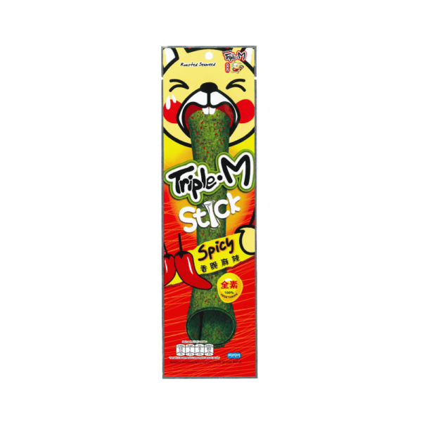 Triple-M - Roasted Seaweed Stick Spicy 12x27g