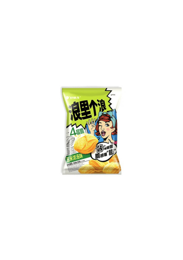 Orion - Turtle Chips Sweet Corn Flavor 20x65g