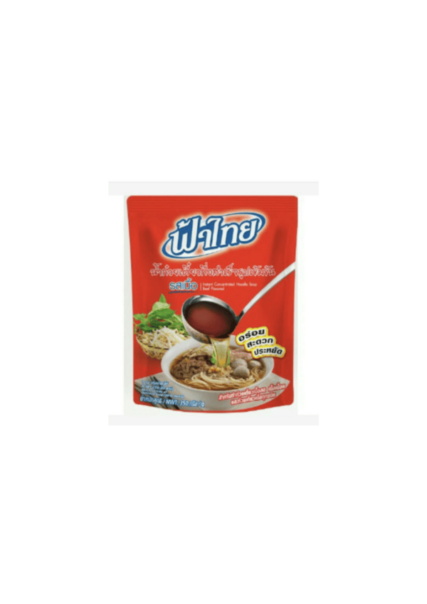 FaThai - Beef Flavoured Concentrate Noodle Soup - 36x350g